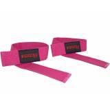Grizzly Fitness Cotton Lifting Straps (#8610-PK) - Pink