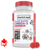 Herbaland Plant-Based Omega 3 90 Gummies