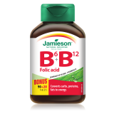 Jamieson B6+B12+Folic Acid 110 cap