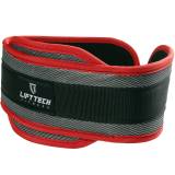 Lift Tech Fitness Dipping Belt - Red/Gray