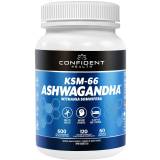 Confident KSM-66 Ashwaganda 120ct (60)