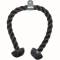 Grizzly Fitness Tricep Rope - Double Ball Grips (#8608-04) Black