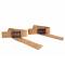 Grizzly Fitness Leather Lifting Straps (One Size Fits All- #8640)