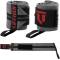 Lift Tech Fitness Comp Thumb Loop Wrist Wraps 18" - Black/Gray