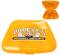 Popeye's Supplements Vitamin Box - Small - Neon Orange