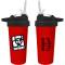 Popeye's / Mutant Flip-N-Sip Shaker 32oz White Logo