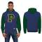 Popeye's Hoodie College 'P' Royal Blue