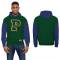 Popeye's Hoodie College 'P' Green
