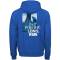 Popeye's Brushed Fleece Hoodie "Long Run" Royal