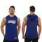 Popeye's Sleeveless Hoodie 'Supps' Blue