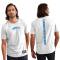 Popeye's Back Racer Stripe T shirt White