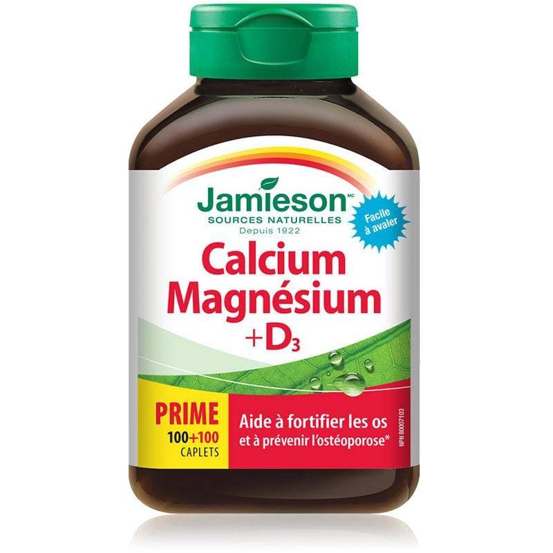 Jamieson Cal-Mag 2:1+ Vitamin D 200 caps
