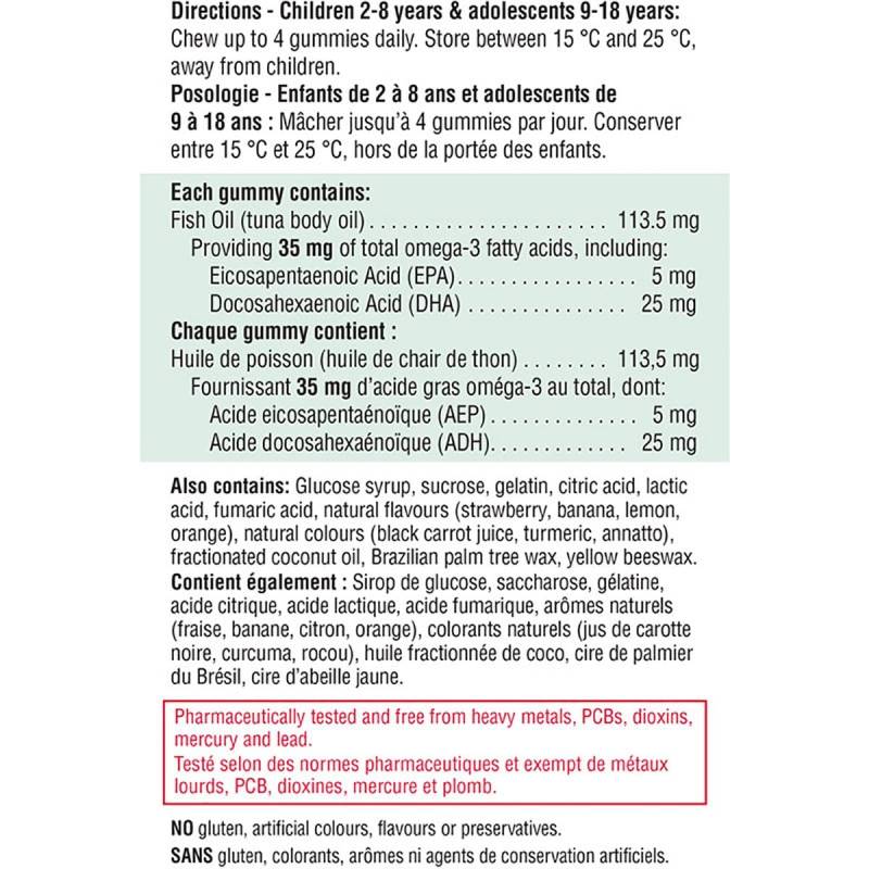 Jamieson Omega-3 kids 60 gummies