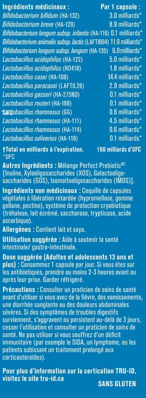 Progressive Probiotics 60 milliard 60 caps