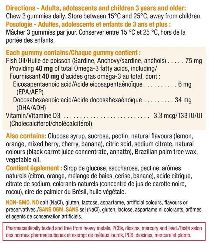 Jamieson Omega-3 Gummies