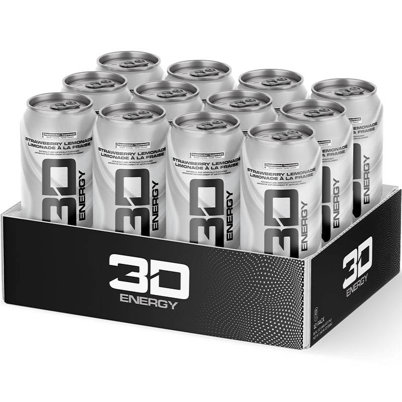 3D Energy Drinks - Case (12X 473ml)