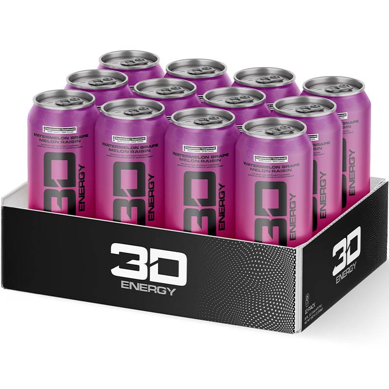3D Energy Drinks - Case (12X 473ml)