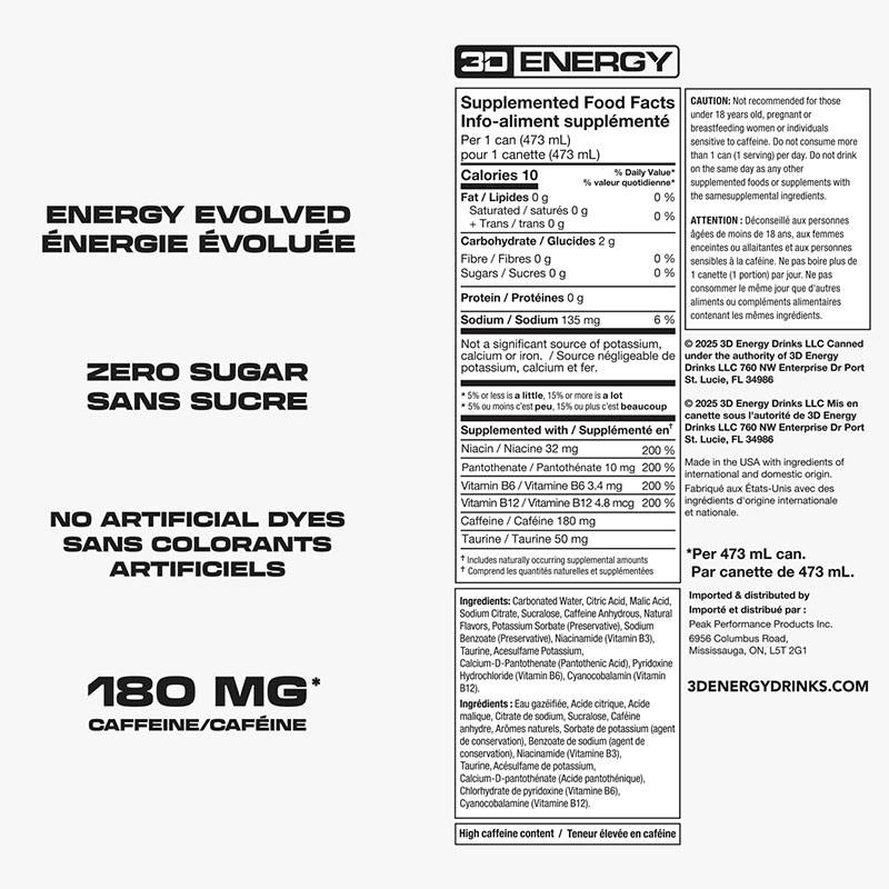 3D Energy Drink (1X 473ml)