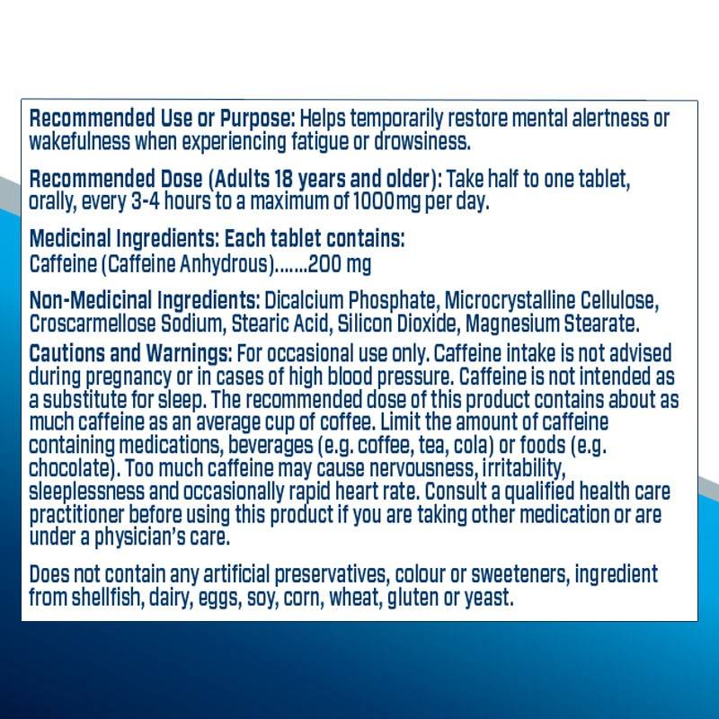 4Ever Fit Caffeine 200mg 100 Tablets