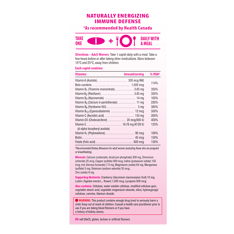 Jamieson Multivitamin 100% Complete for women 90 caps
