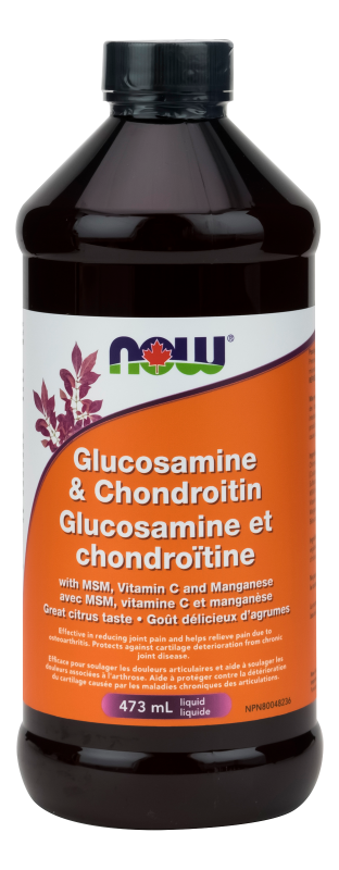 NOW Liquid Glucosamine & Chondroitin with MSM
