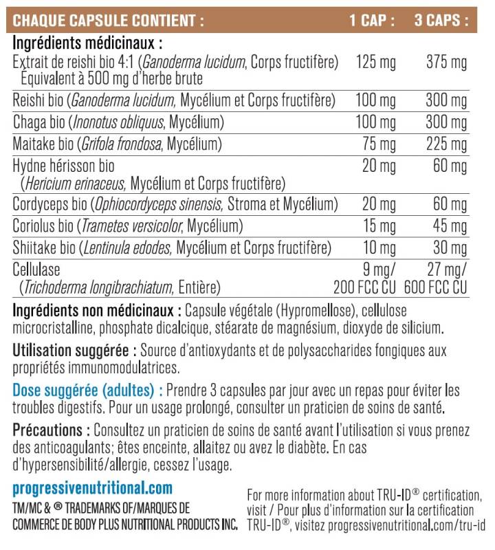 Progressive Mushroom Complex 90 caps