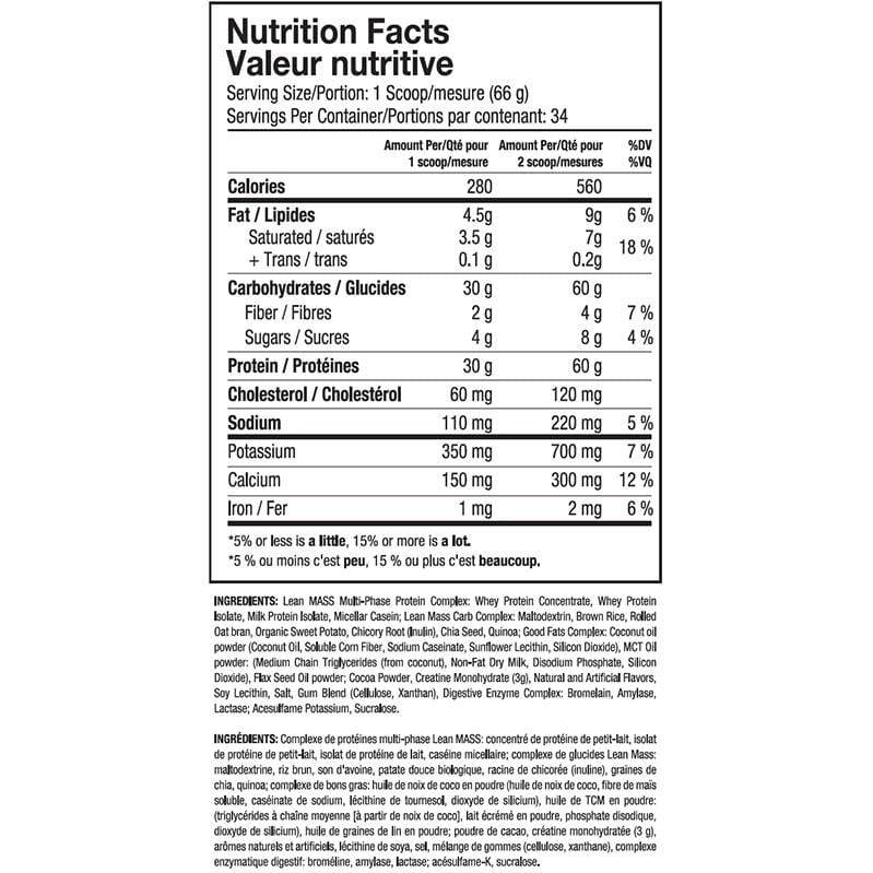 ANS Lean Mass 5lb