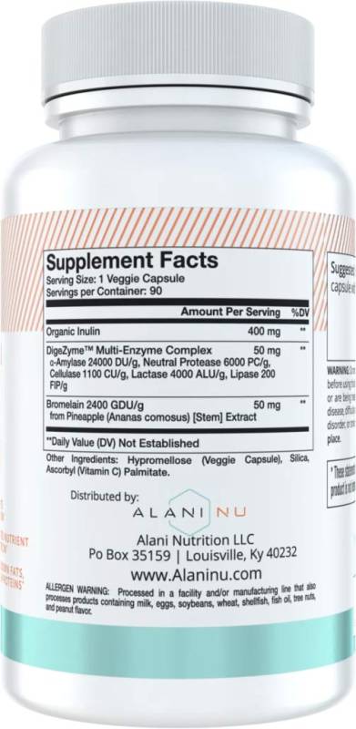 Alani Nu Digestion 90 Capsules / 90 Servings