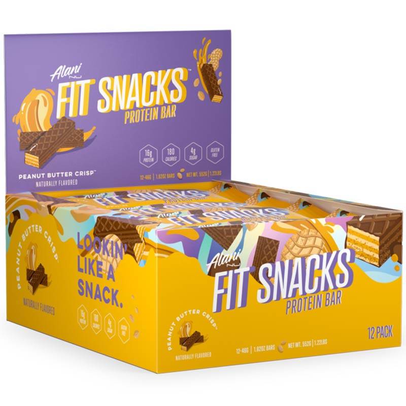 Alani Nu Fit Snack Bar - Peanut Butter Crisp