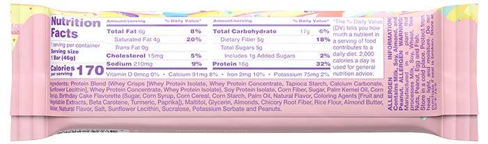 Alani Nu Fit Snack Bar - Confetti Cake