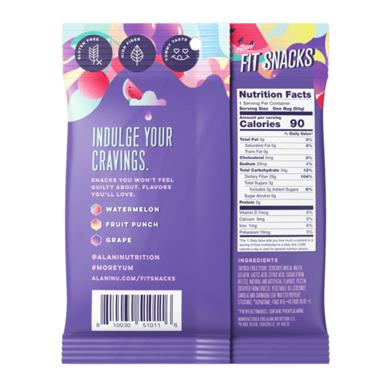 Alani Fit Snack Gummies Boîte de 12