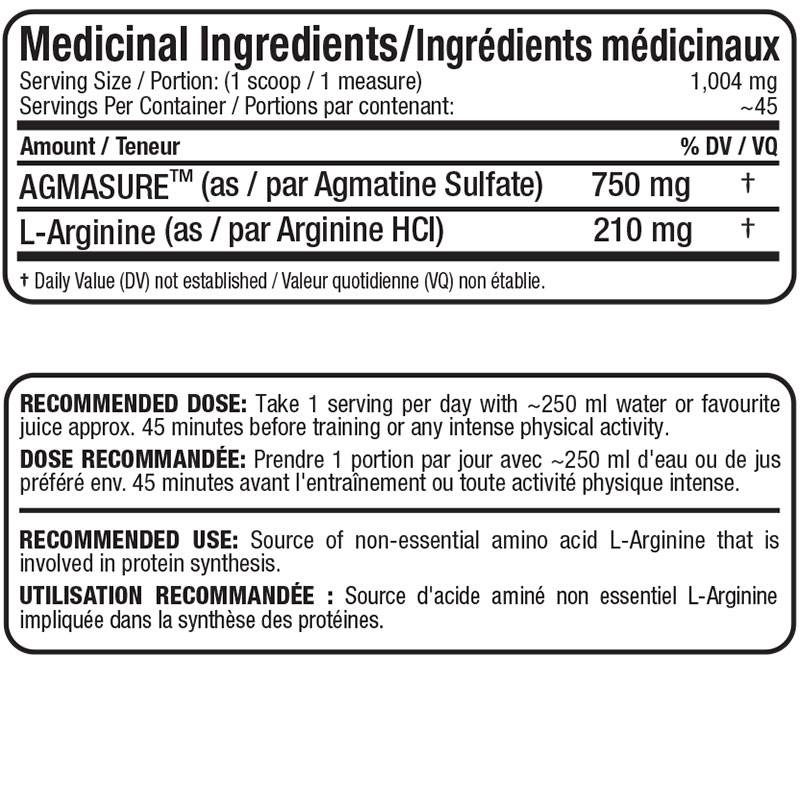Allmax Nutrition Agmatine + Arginine 45g