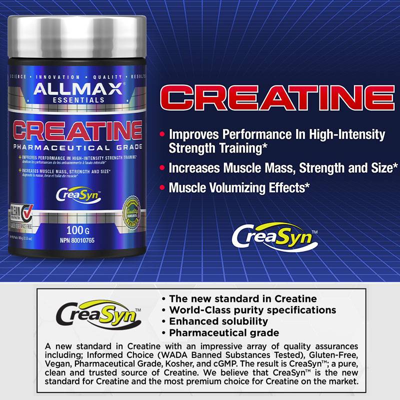 Allmax Nutrition Creatine Monohydrate 100g
