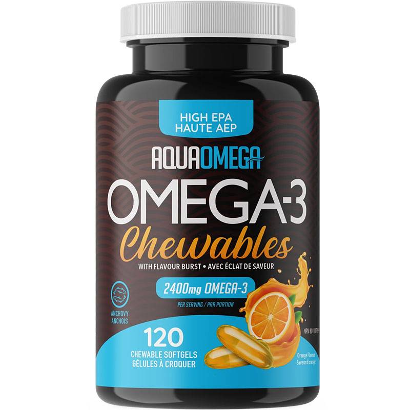 AquaOmega High EPA Omega-3 Chewables