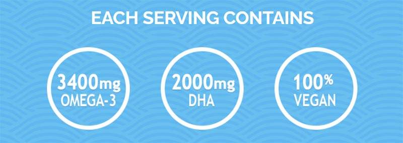 AquaOmega Plant Based High DHA Omega-3