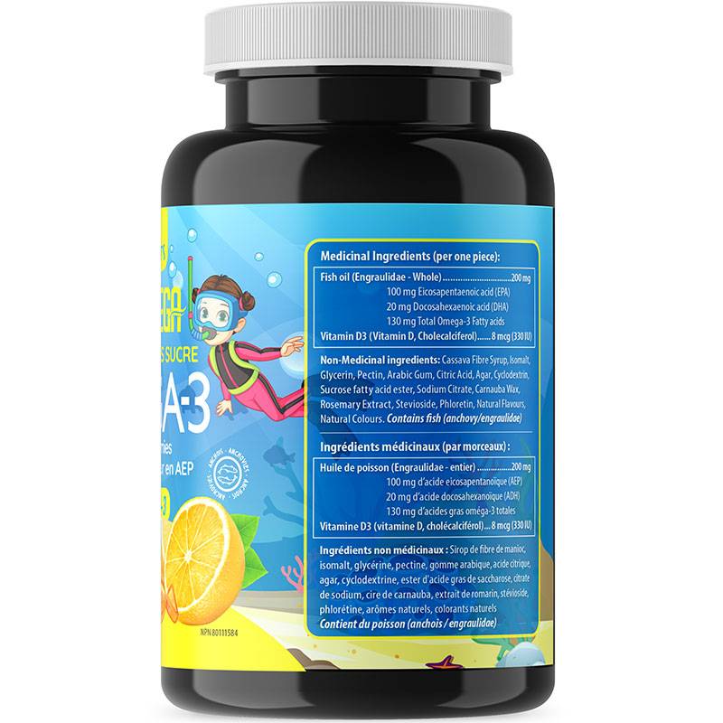 AquaOmega High EPA Omega-3 Kids Gummies