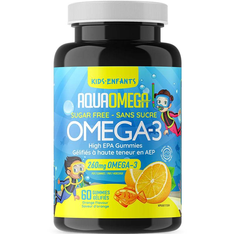 AquaOmega High EPA Omega-3 Kids Gummies