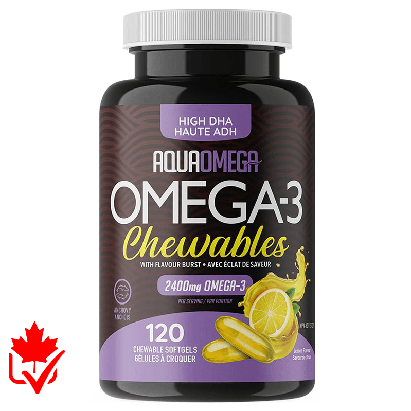 AquaOmega DHA 120 Chewables