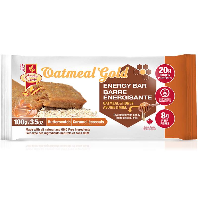 Oatmeal Gold Energy Bar