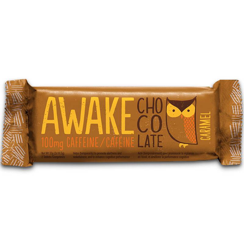 Awake Caffeinated Chocolate - Caramel