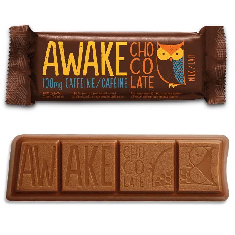 Awake Caffeinated Chocolate - Milk Chocolate