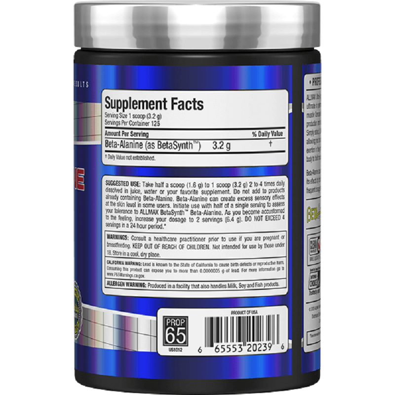 Allmax Beta Alanine 400g