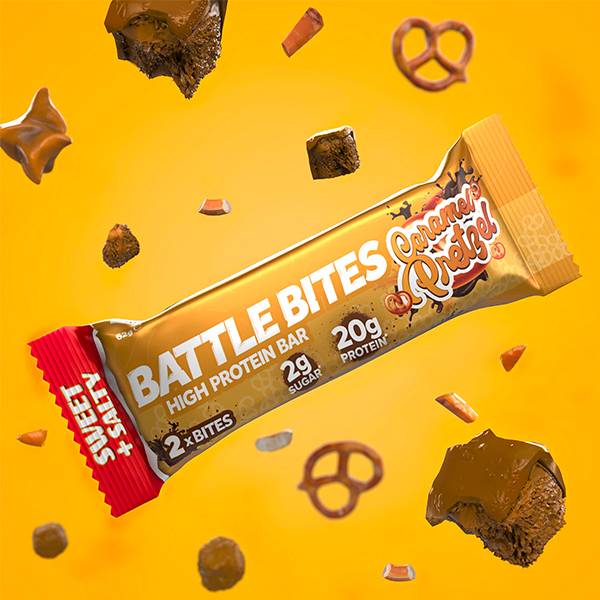 Battle Snacks Battle Bites (Single) - Caramel Pretzel
