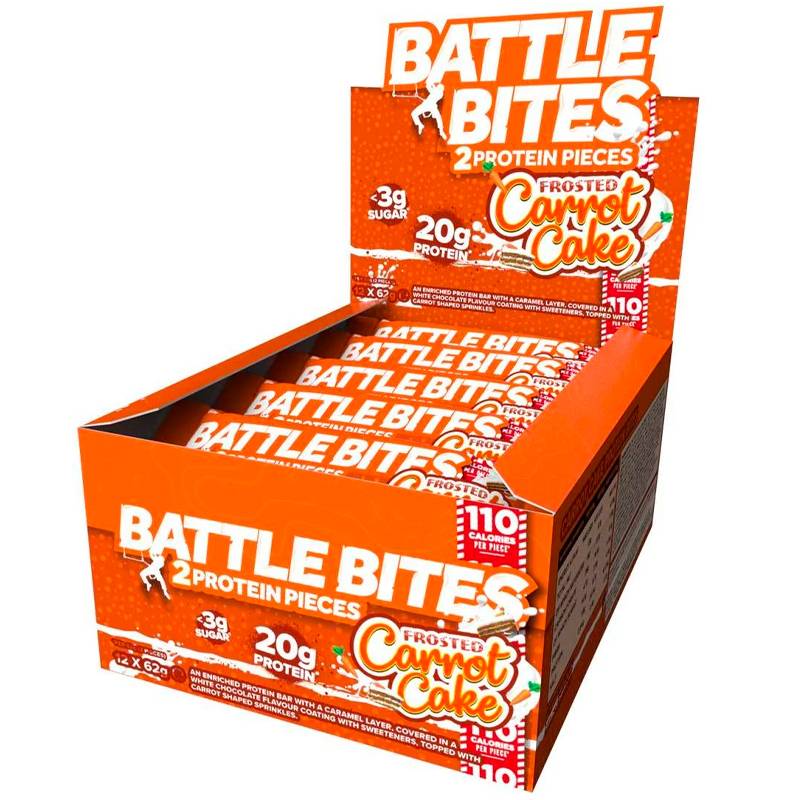 Battle Snacks Battle Bites - Frosted Carrot Cake