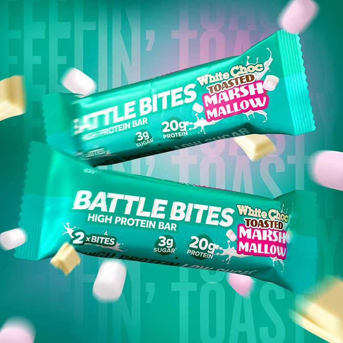Battle Snacks Battle Bites - White Chocolate Toasted Marshmallow