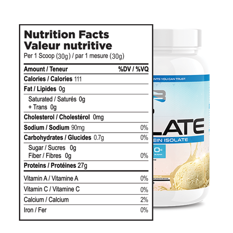 Believe Flavored Isolate 775g
