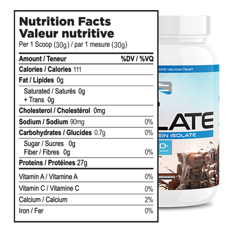 Believe Flavored Isolate 775g
