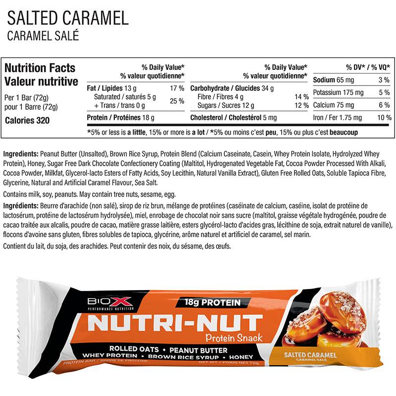 Boîte de 12 barres Biox Nutri-Nut