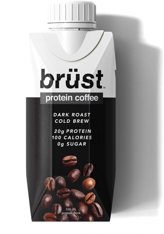 Brust Protein Coffee Ready-To-Drink - Dark Roast Cold Brew