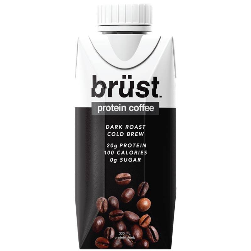 Brust Protein Coffee Ready-To-Drink - Dark Roast Cold Brew